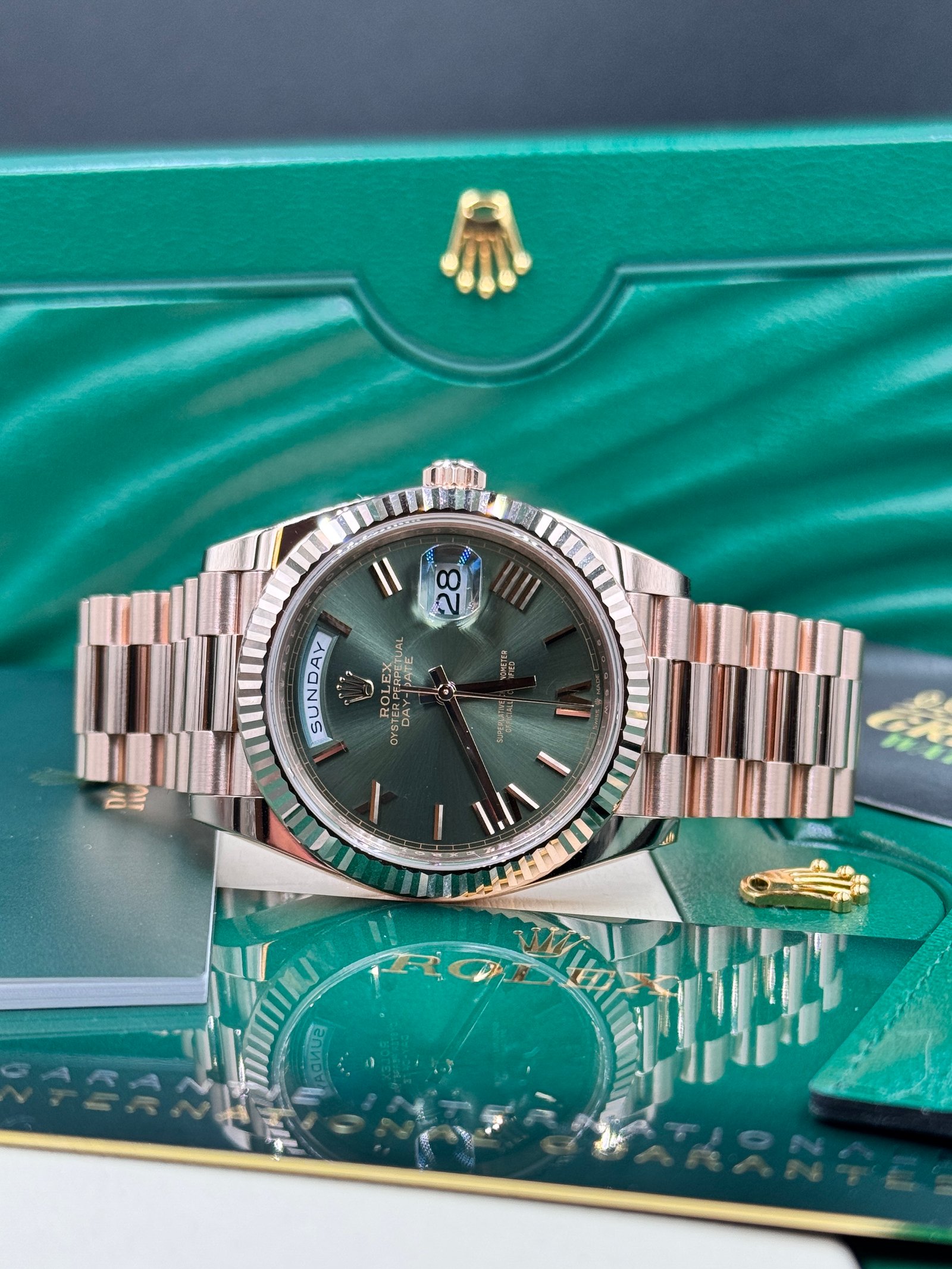 Rolex Day-Date "Olive" 2024