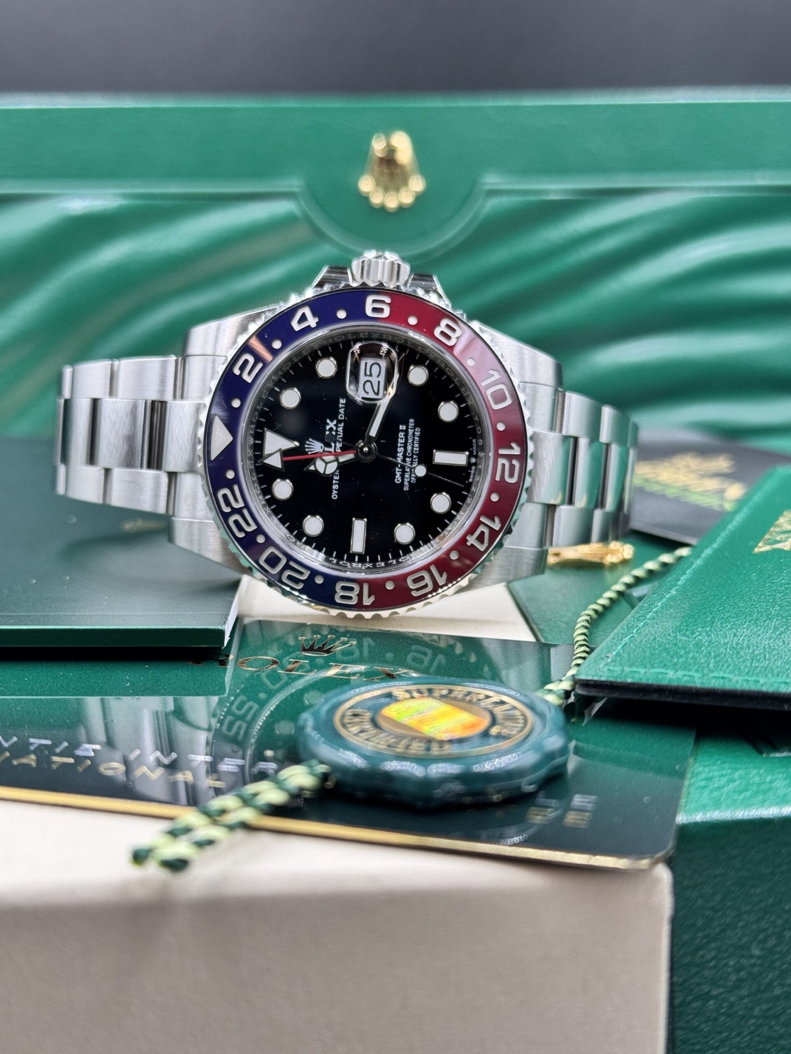 Rolex GMT-Master II met rood-blauwe Pepsi-bezel